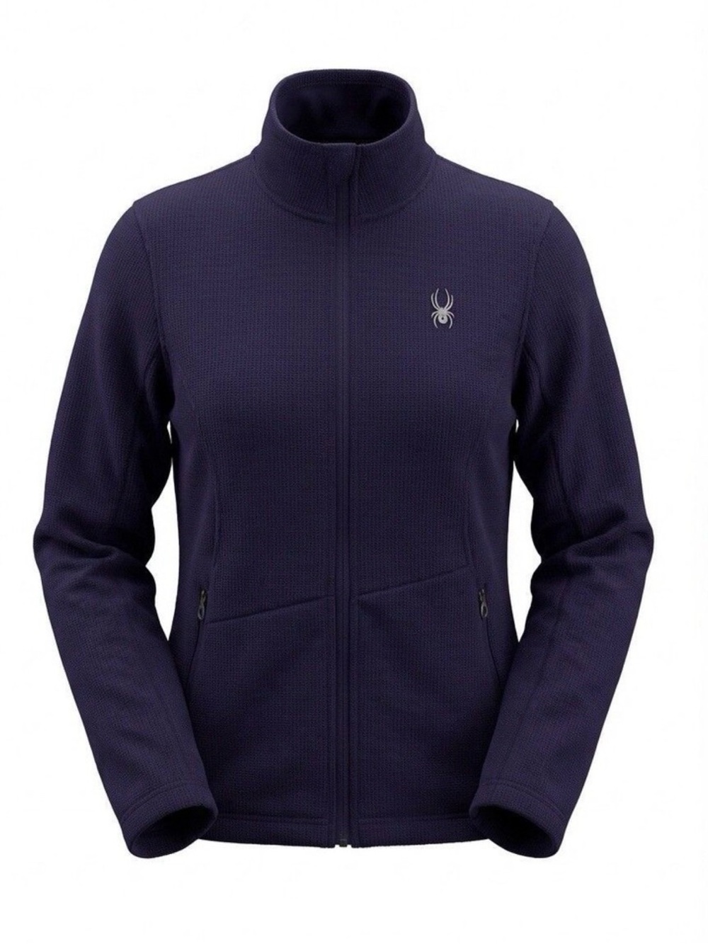 Spyder Women’s Core Sweater Full-Zip Navy Blue Jacket size Medium